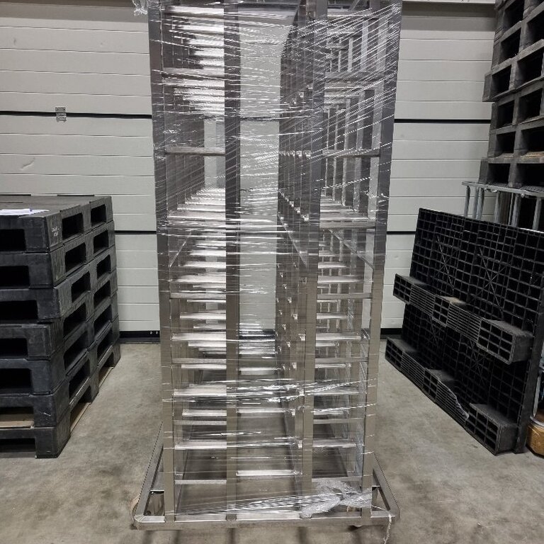 Transport rack, double rack for type Tecniplast 1284 cage, for 96 cages