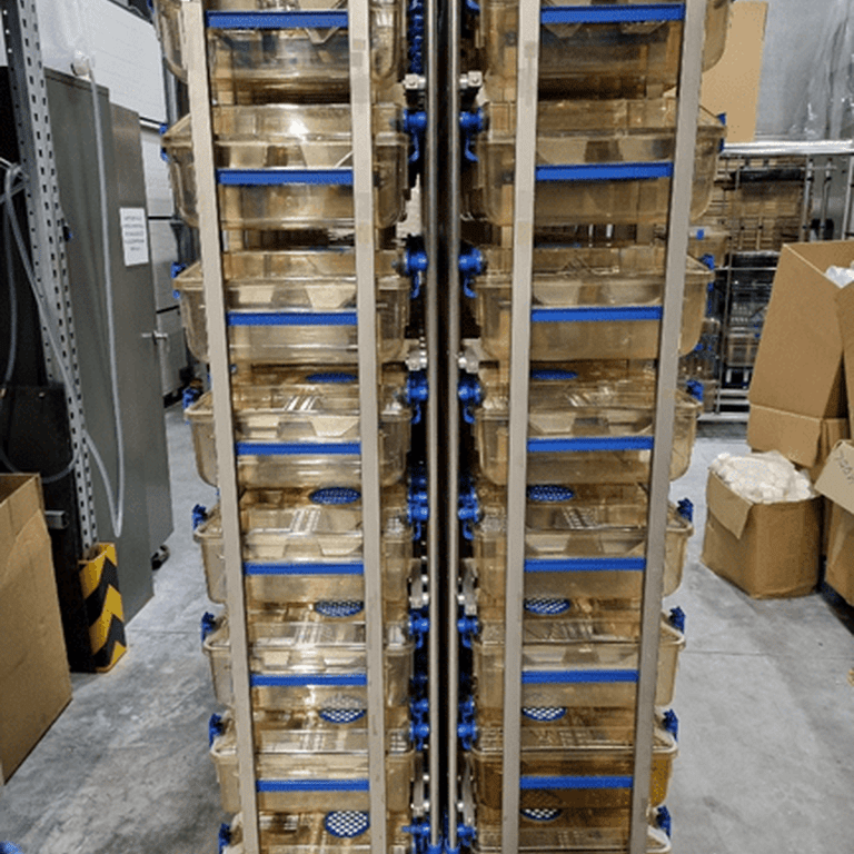 Tecniplast Blueline IVC Rack Type 1145 - Double rack for 144 cages