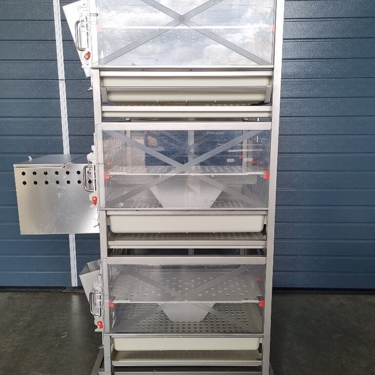 Cages à lapins Tecniplast - Type X - 3 niveaux - < 5 kg