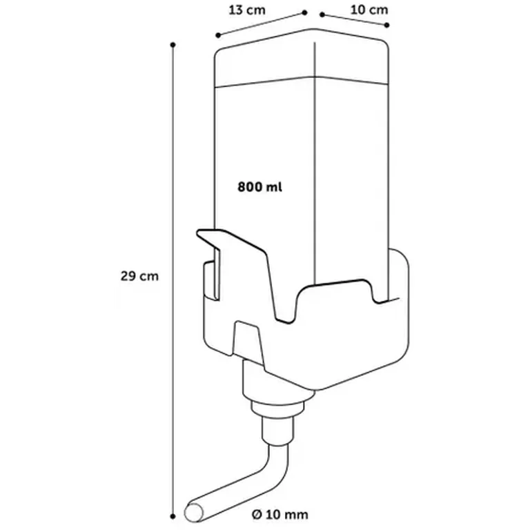 Trinkflasche für Kleintiere 800 ml